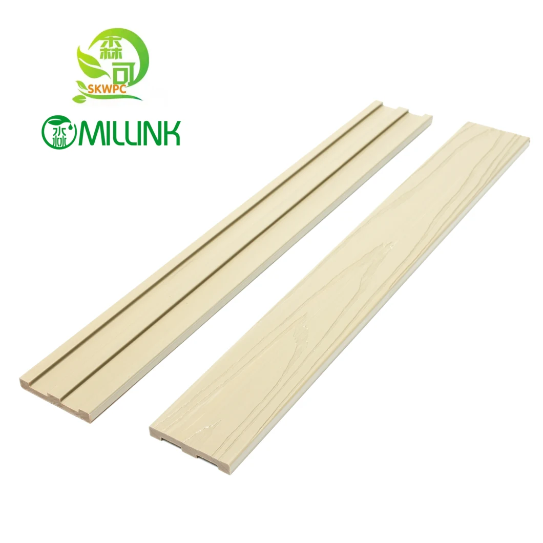 WPC Wood Plastic Edge Banding Plate Edge Cover Board Outdoor Indoor for Garden and Swimming Pool