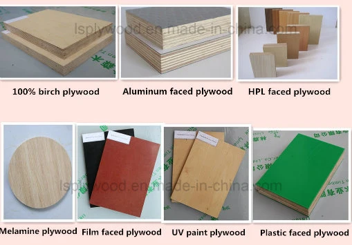 Fire-Proof Grade Furniture Used HPL Fancy Plywood for Building Materials