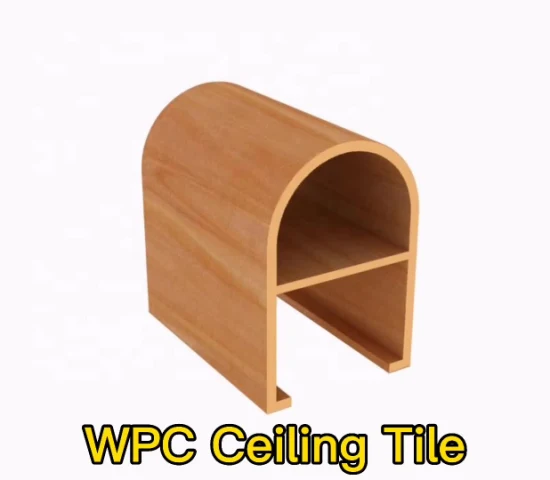 Restaurant WPC Timber Tubes and Modern Design Indoor Decorative Ceiling Beams/WPC Grid Ceiling