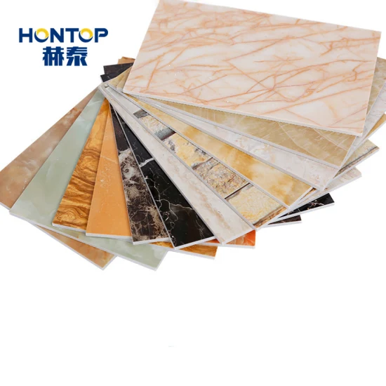 High Glossy Indoor Decorative PVC Wall Marble Sheet Panel Waterproof PVC Marble Wall Panel Fireproof UV Board PVC Wall Board Wall Panel