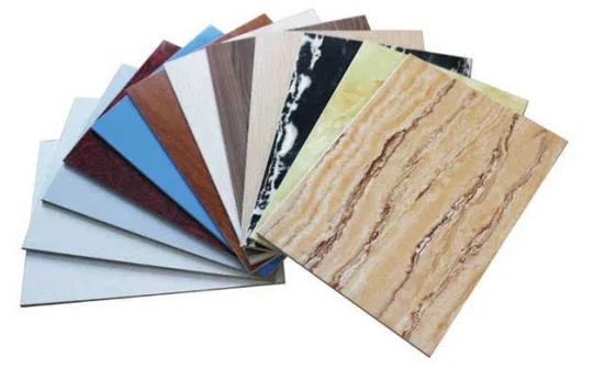 UV Coating Fiber Cement Board Interior Wall Marble Pre-Finishing Cladding Panel